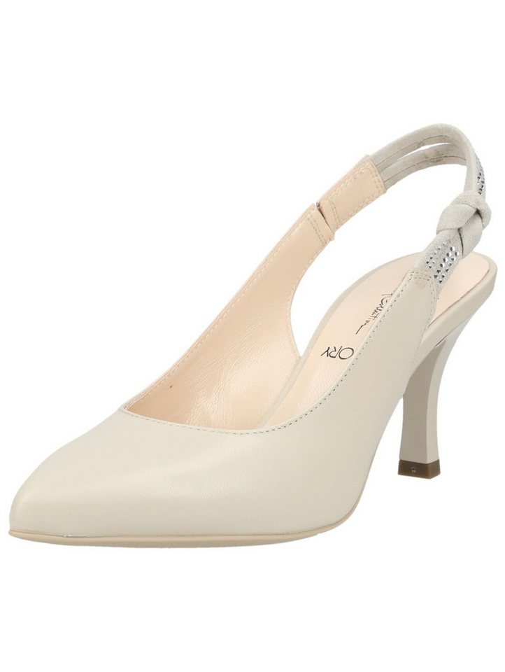 Nero Giardini Pumps Leder High-Heel-Pumps (beige)