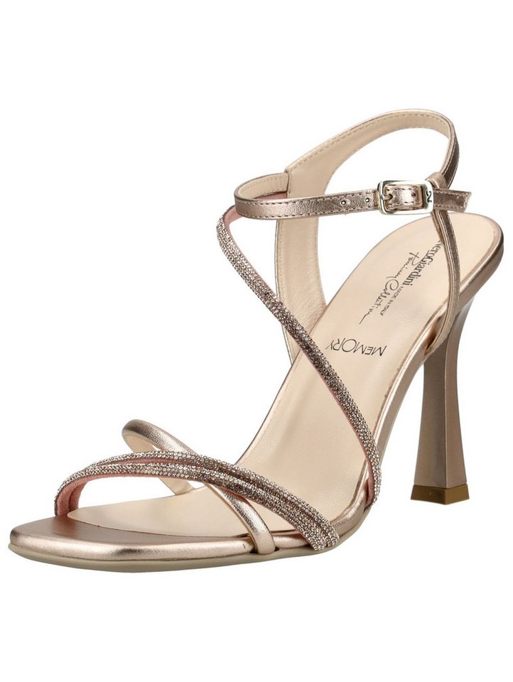 Nero Giardini Sandalen Leder High-Heel-Sandalette (gold)