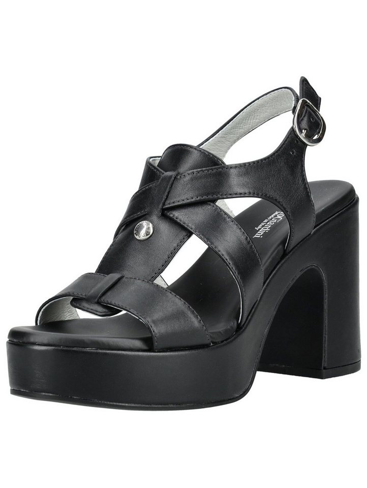 Nero Giardini Sandalen Leder High-Heel-Sandalette (schwarz)