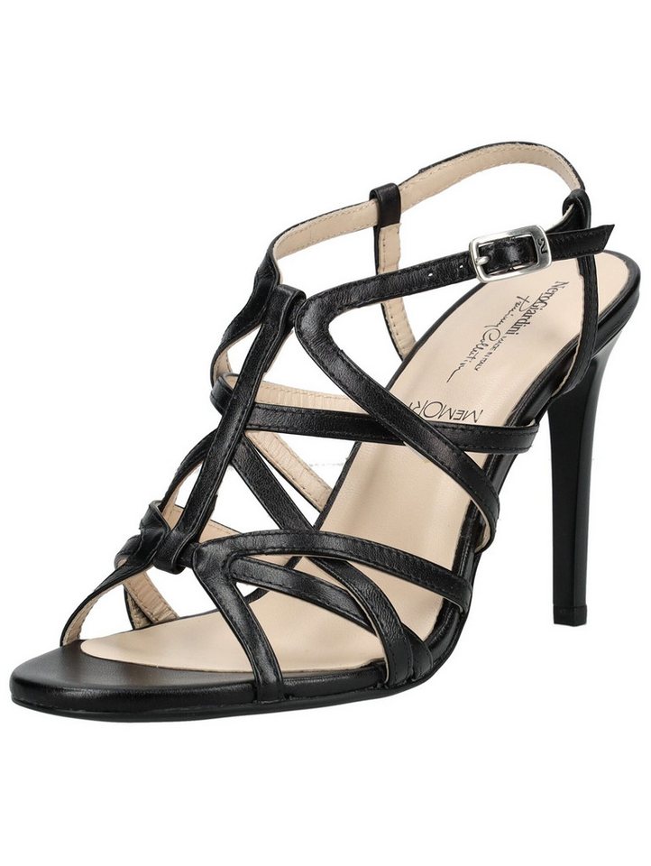 Nero Giardini Sandalen Leder High-Heel-Sandalette (schwarz)