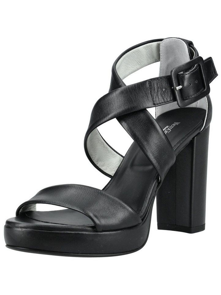 Nero Giardini Sandalen Leder High-Heel-Sandalette (schwarz)