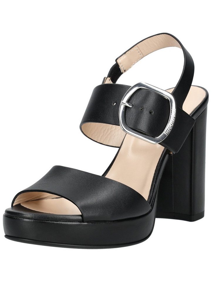Nero Giardini Sandalen Leder High-Heel-Sandalette (schwarz)