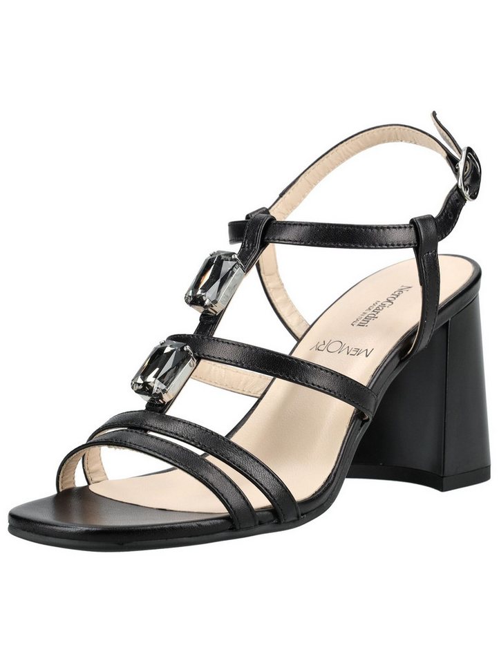 Nero Giardini Sandalen Leder High-Heel-Sandalette (schwarz)