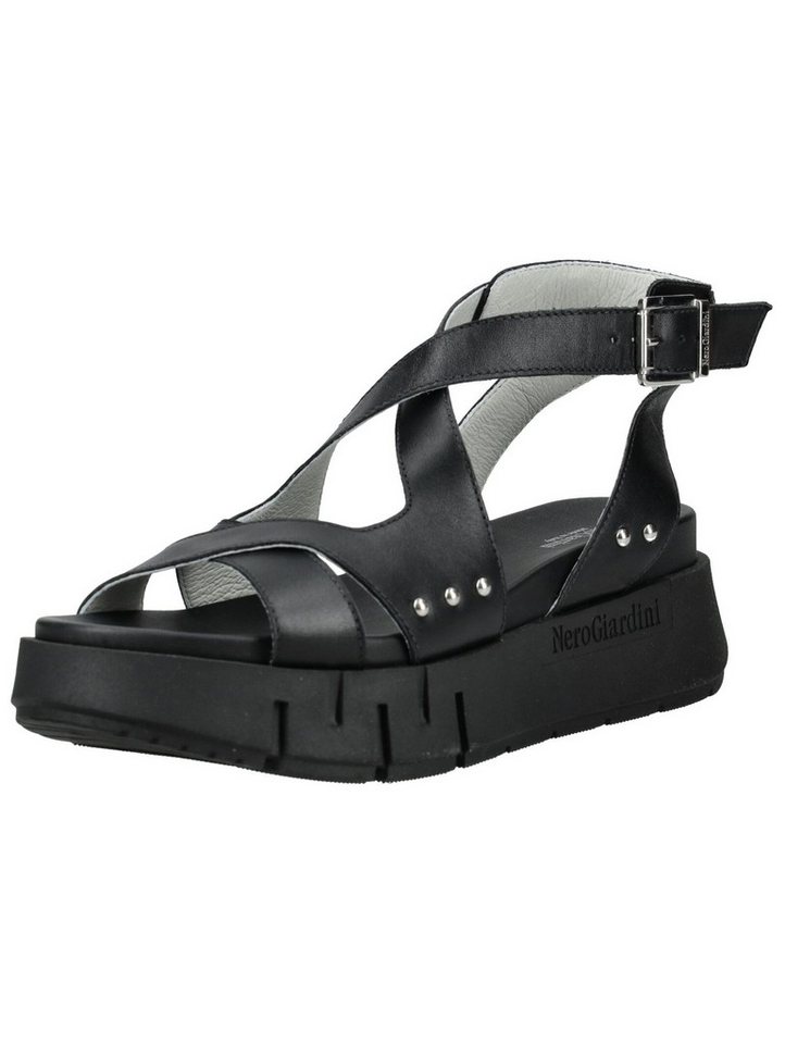 Nero Giardini Sandalen Leder Plateausandaletten