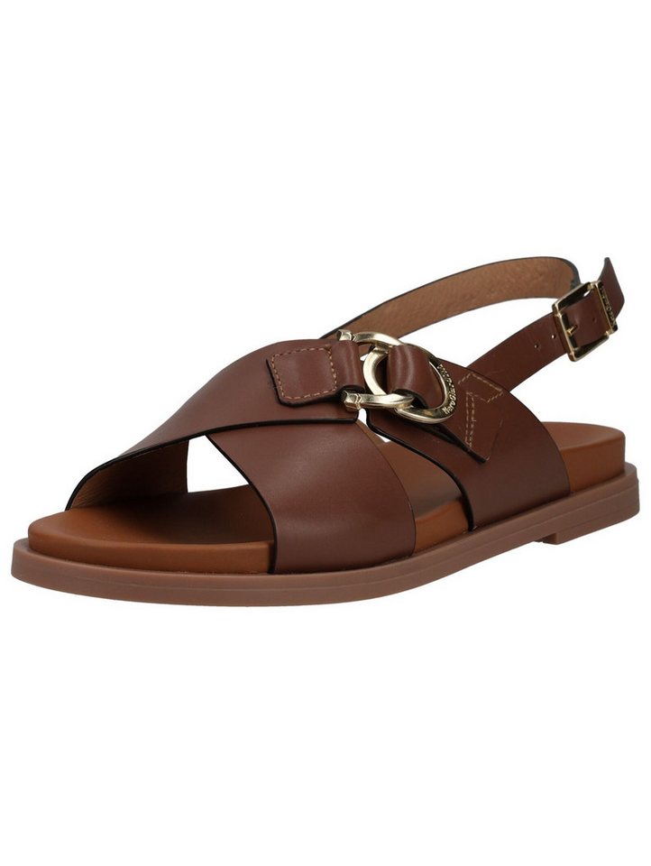 Nero Giardini Sandalen Leder Riemchensandale (braun)