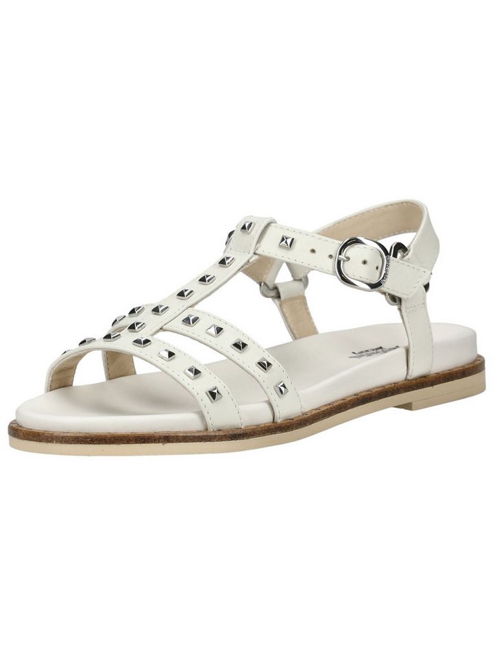 Nero Giardini Sandalen Leder Riemchensandale (weiß)
