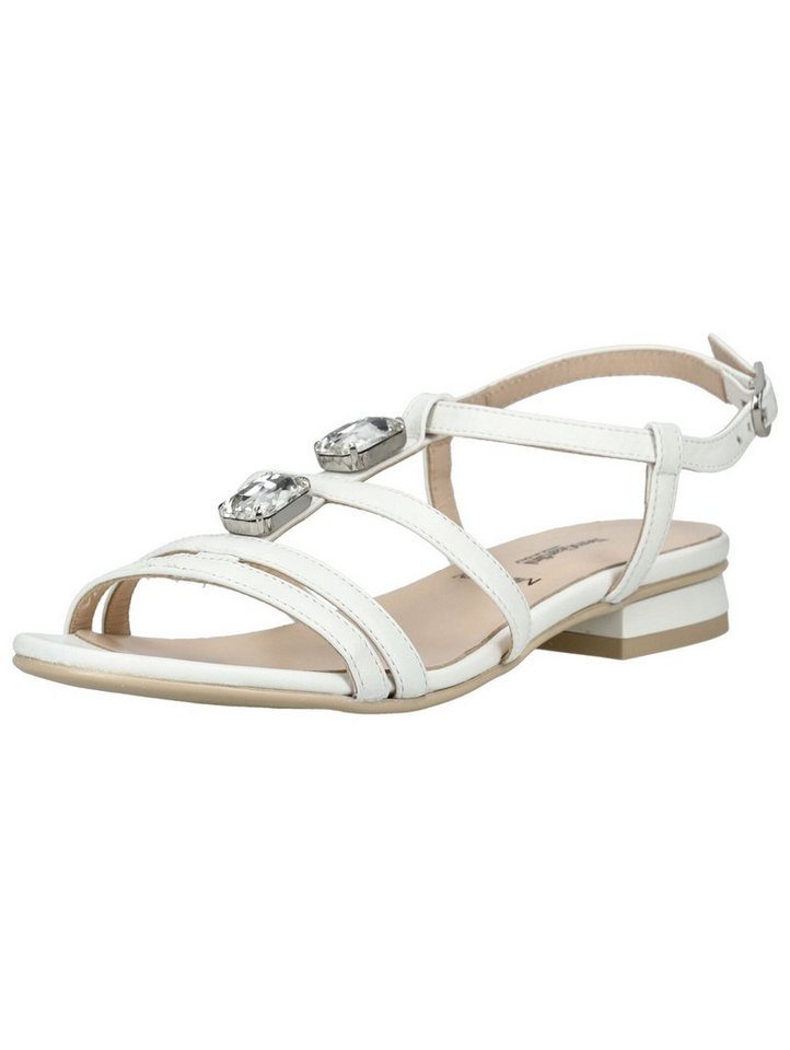 Nero Giardini Sandalen Leder Riemchensandale (weiß)