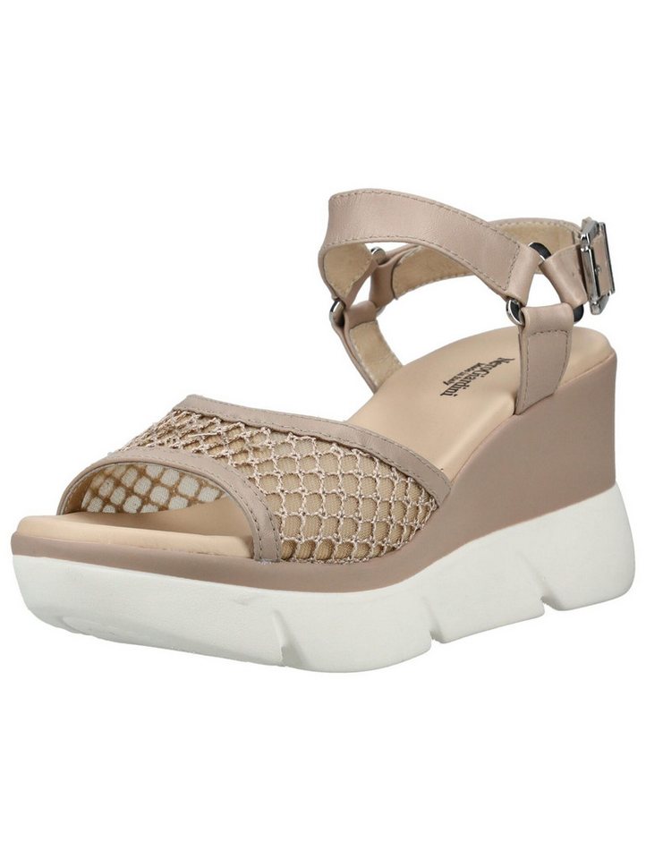 Nero Giardini Sandalen Leder/Textil Keilsandalette