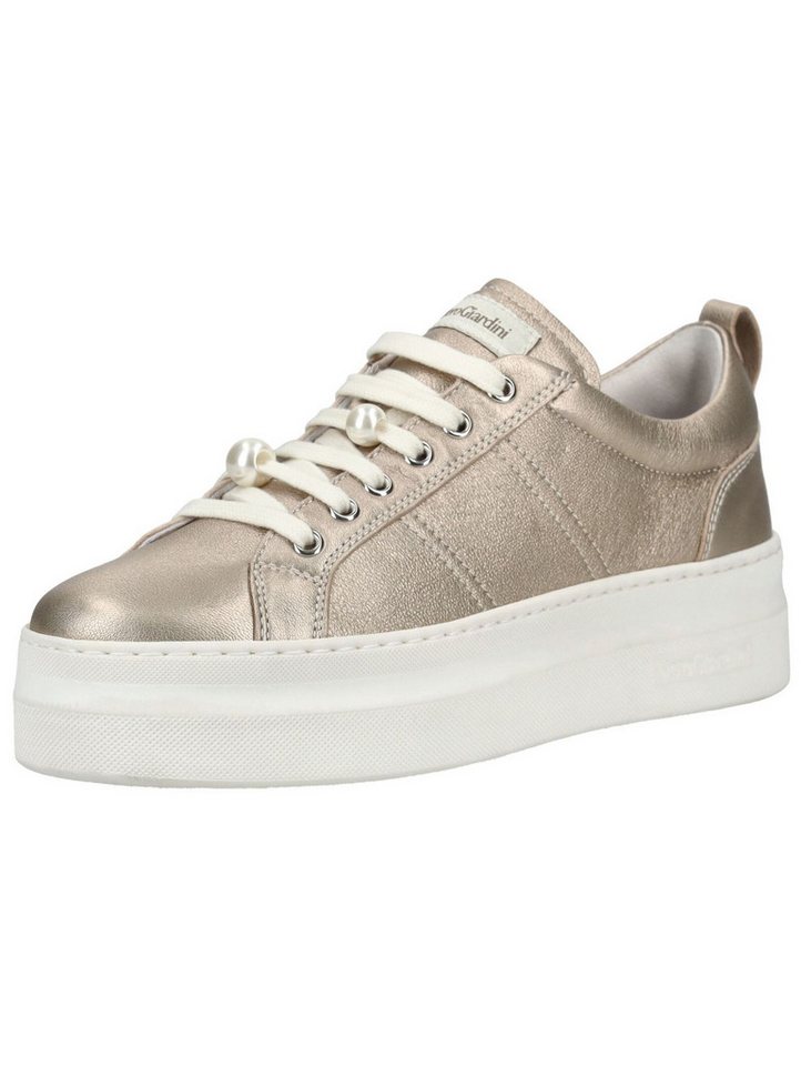 Nero Giardini Sneaker Leder Plateausneaker (gold)