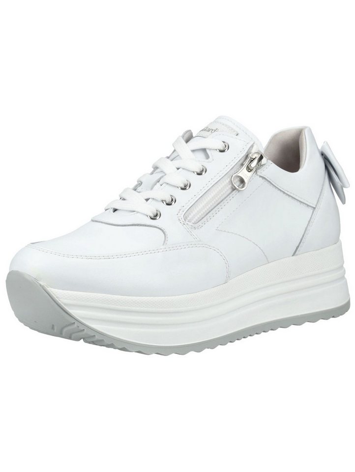 Nero Giardini Sneaker Leder Plateausneaker (weiß)
