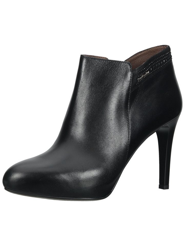 Nero Giardini Stiefelette Leder High-Heel-Stiefelette (schwarz)