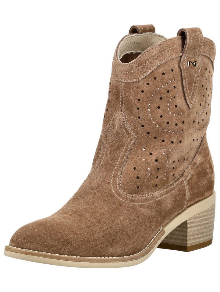 Nero Giardini Stiefelette Veloursleder Bikerboots