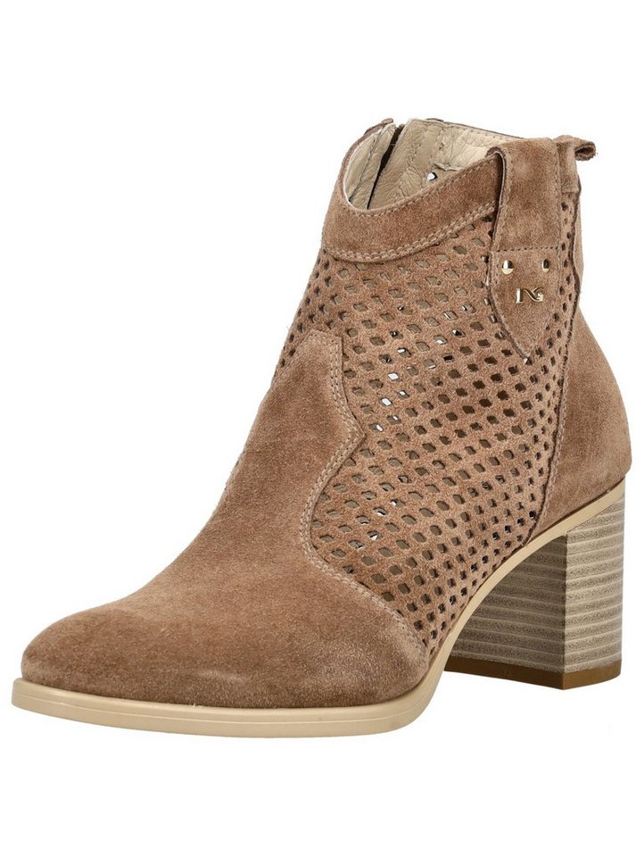 Nero Giardini Stiefelette Veloursleder Stiefelette (braun)