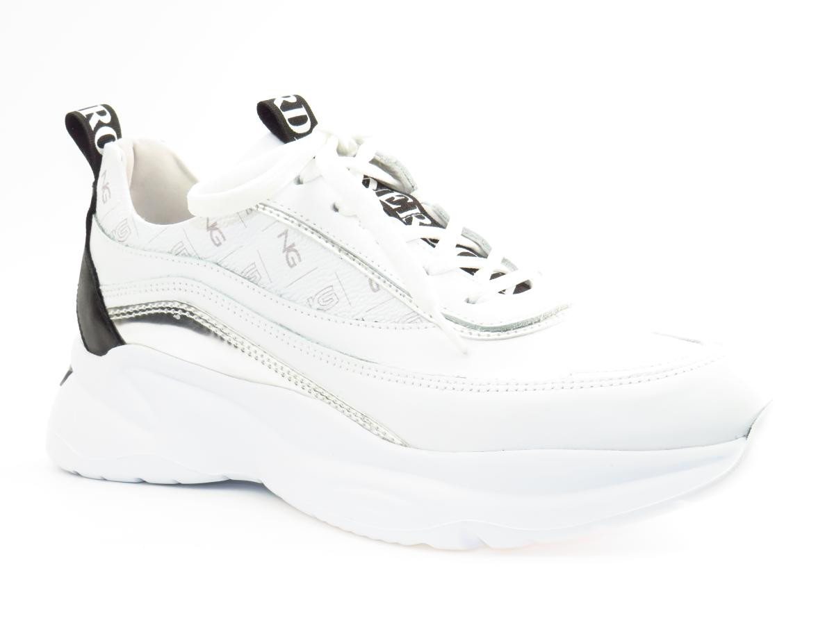 Nero Giardini weiss silber print Sneaker
