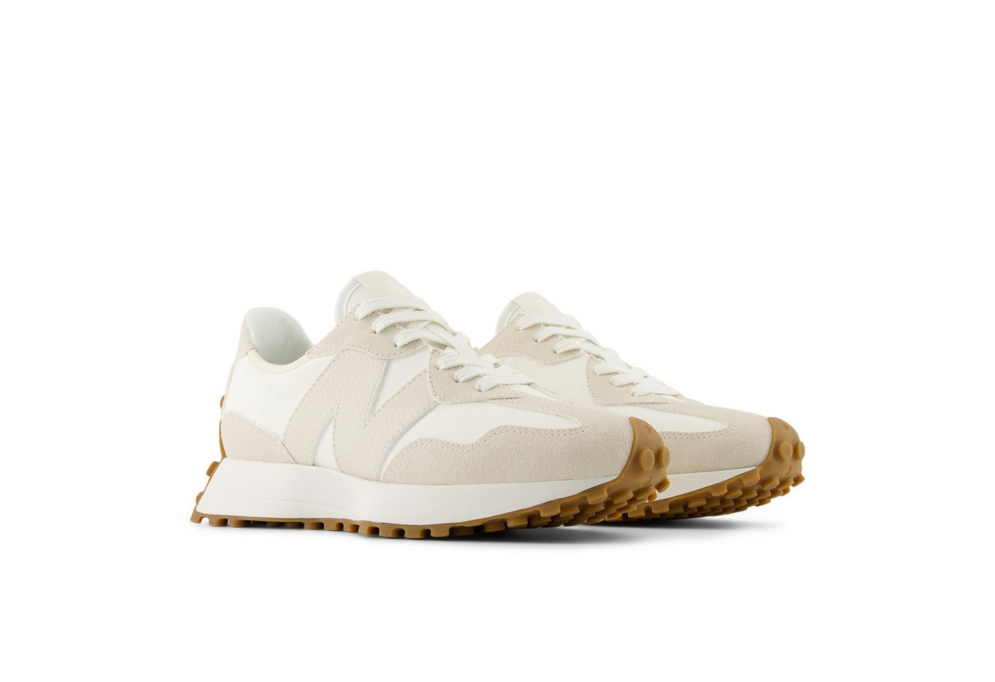 New Balance 327 Sneaker mit Gummilaufsohle, für Erwachsene (LINEN / SEA SALT NKD)