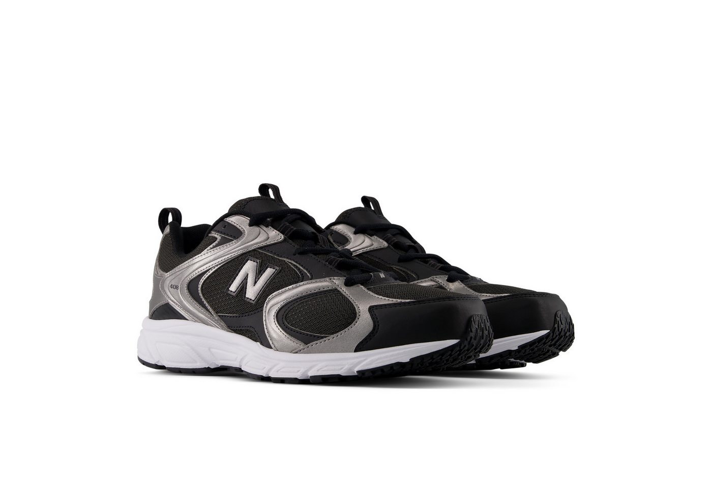 New Balance 408 Sneaker (schwarz/silber)