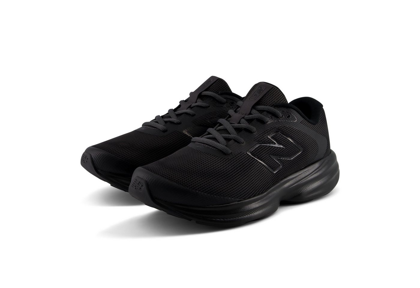 New Balance 411 Laufschuh für Erwachsene geeignet, mit Laufsohle aus Gummi (schwarz)