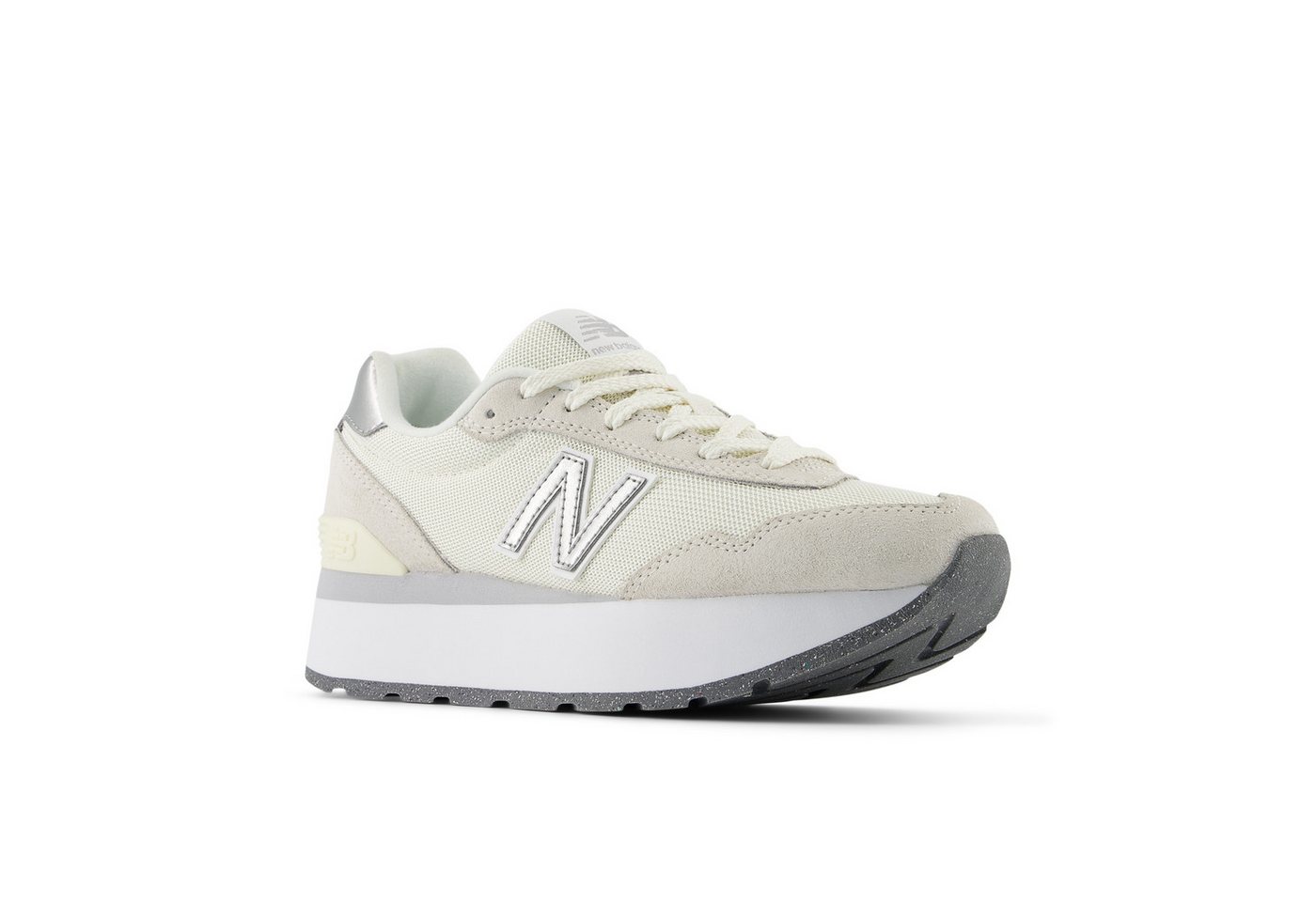 New Balance 515 Sneaker für Erwachsene, mit Gummilaufsohle (silber)
