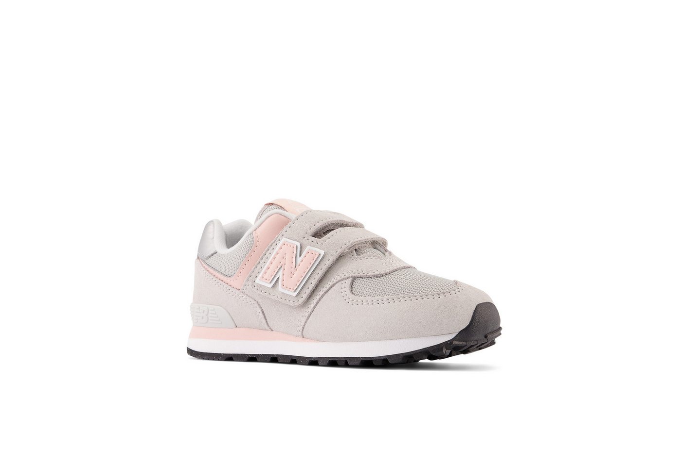 New Balance 574 Sneaker mit Klettverschluss (rosa)