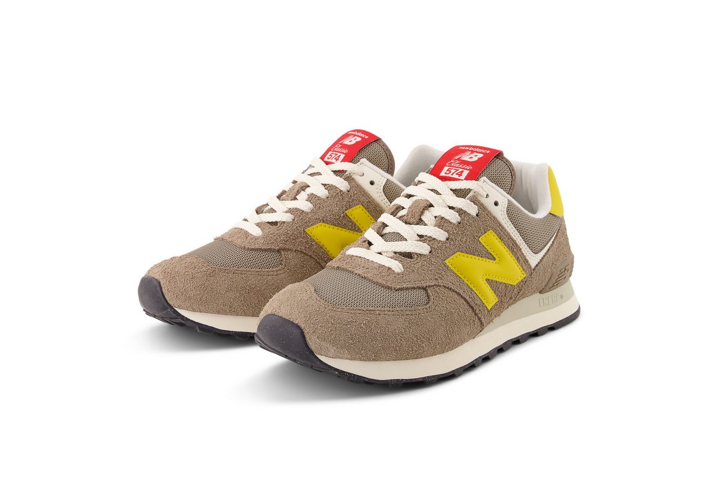 New Balance 574 Sneaker (Mushroom/Ginger Lemon)
