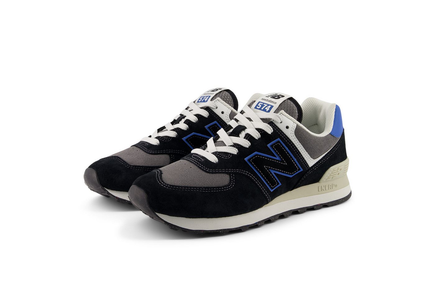 New Balance 574 Sneaker (schwarz/blau)