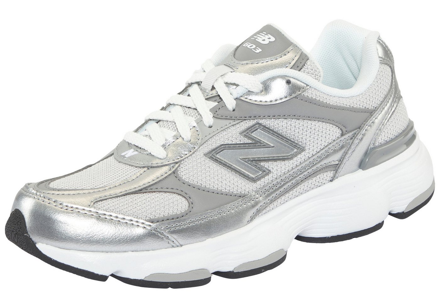 New Balance 603 Sneaker inspiriert vom New Balance 9060 (grau/silber)