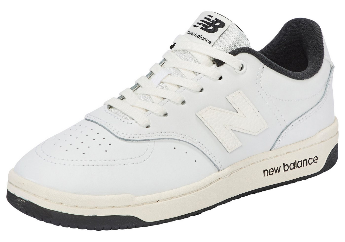 New Balance BB80 Sneaker von dem New Balance 550 inspiriert (weiß/schwarz)