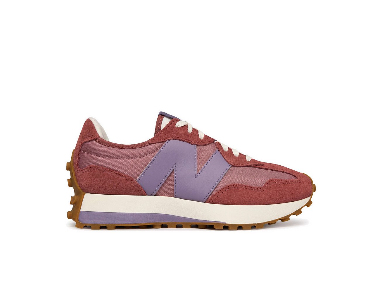 New Balance W327 6YP Damen Rosewood Candied Violet Sneaker