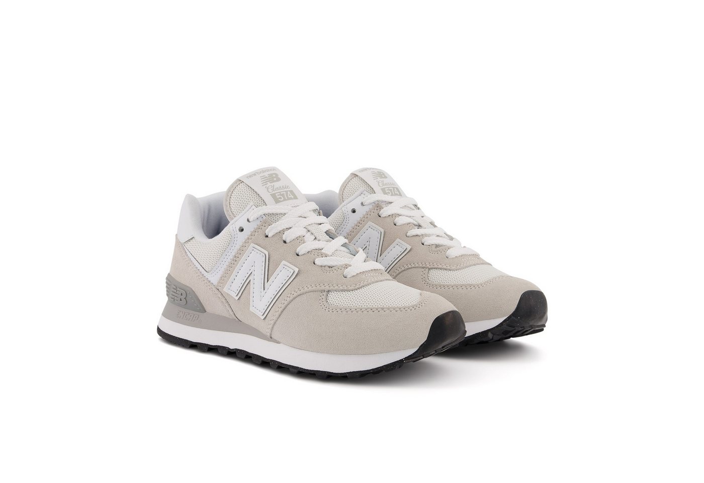 New Balance WL574 Core Sneaker (grau/weiß)