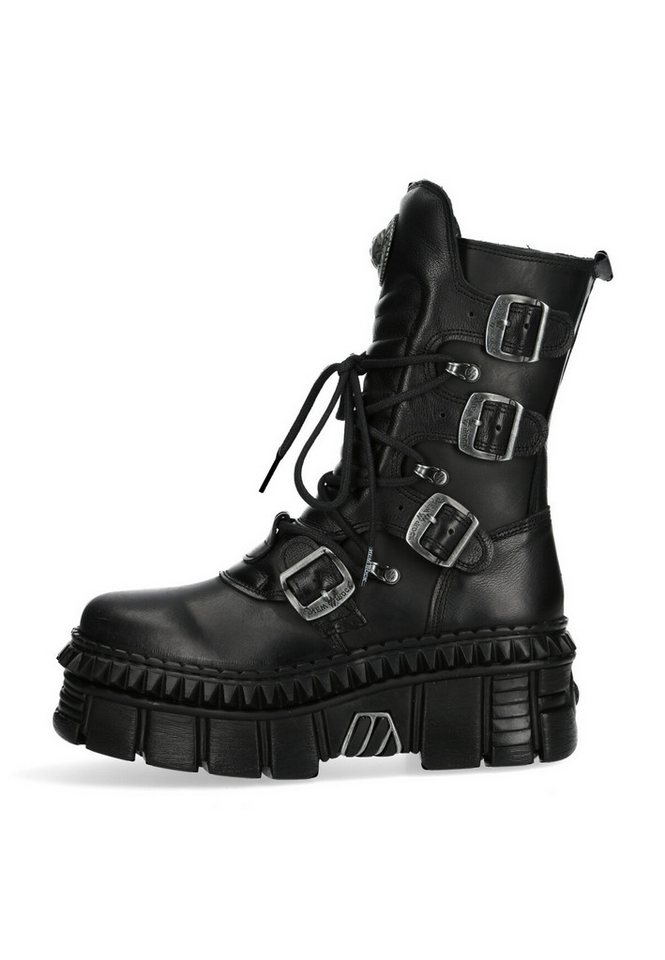 New Rock M-WALL373-S6 Bikerboots Urbaner Chic und Langlebigkeit im Rock- und Punk-Stil