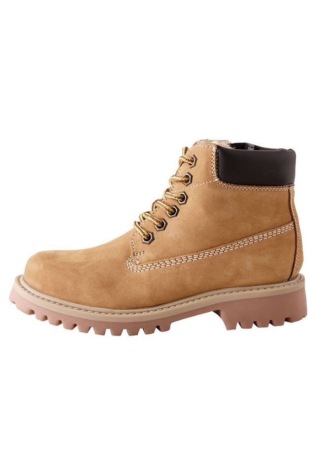 Next Arbeiter-Schnürstiefel aus Leder Stiefel (1-tlg)