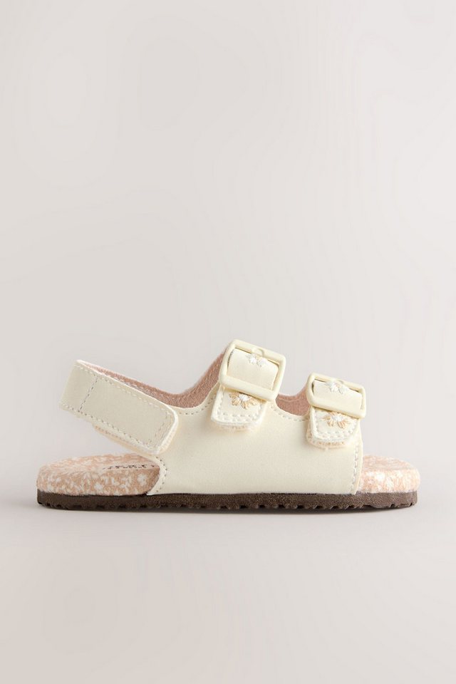Next Baby-Sandalen mit Klettverschluss Sandale (1-tlg) (Neutral Floral)