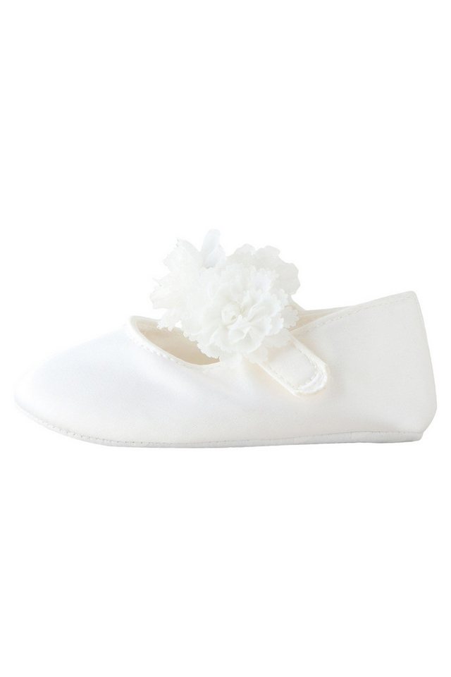 Next Baby Satin-Schuhe mit Blumendetail Babystiefel (1-tlg)