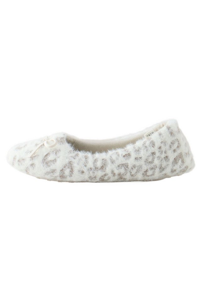 Next Ballerina mit Animalprint Hausschuh (1-tlg)
