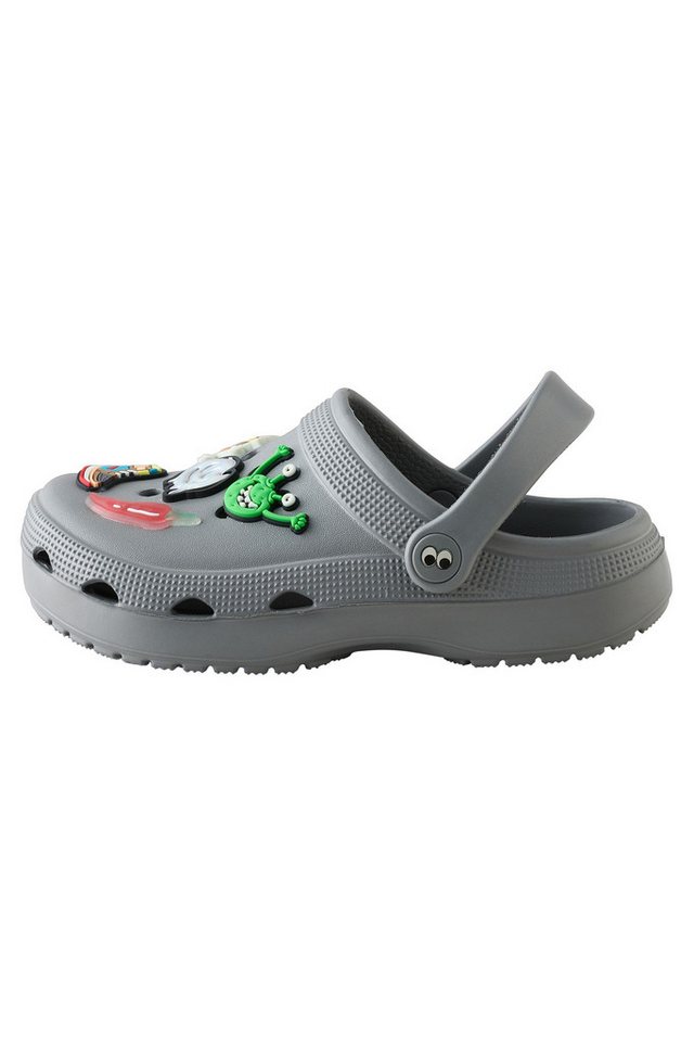 Next Bequeme Clogs Clog (1-tlg) (grau)