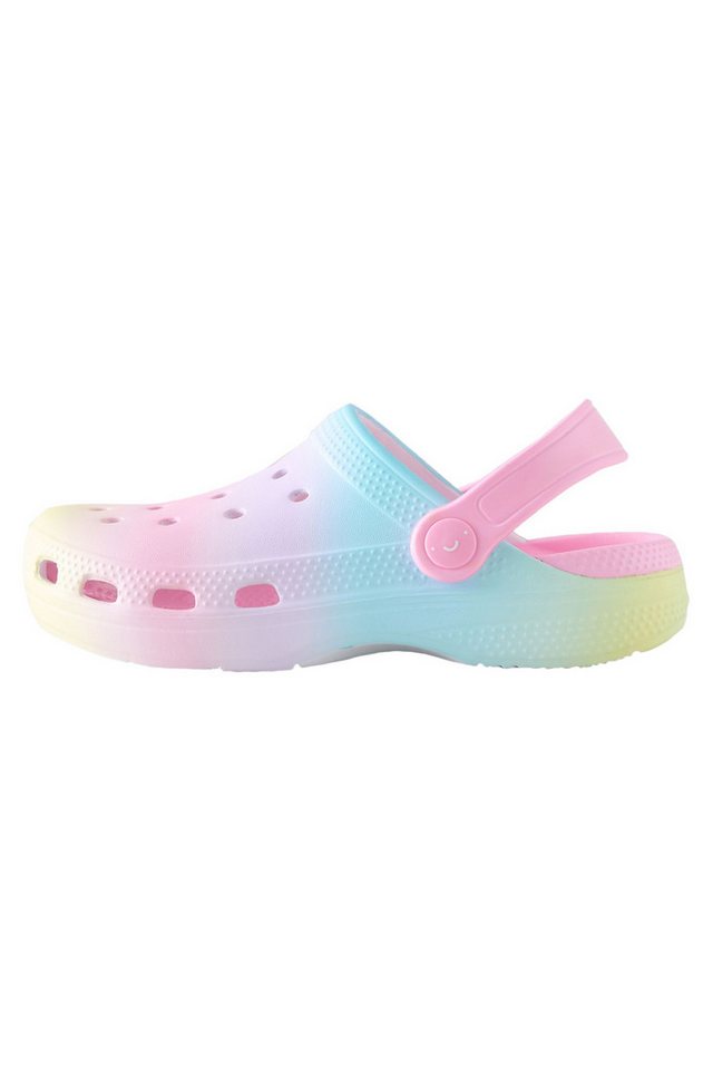 Next Bequeme Clogs Clog (1-tlg) (Pastel Rainbow)
