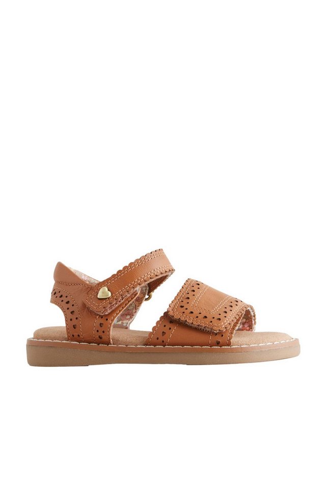 Next Brogue-Sandalen aus Leder mit Klettverschluss Sandale (1-tlg)