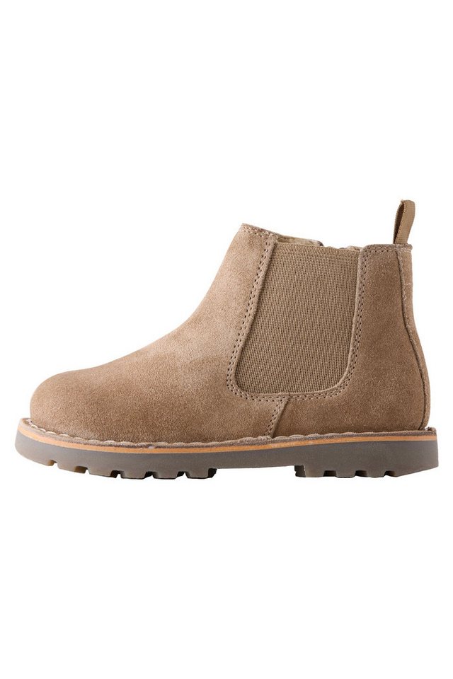 Next Chelsea-Stiefel aus Veloursleder, weite Passform Babystiefel (1-tlg)