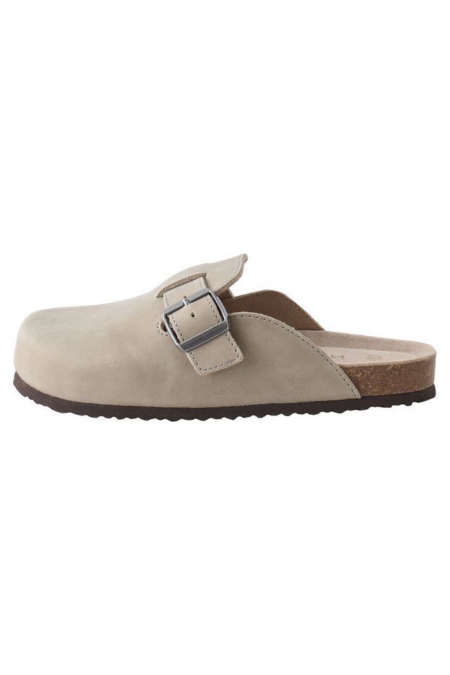 Next Clogs aus Veloursleder Clog (1-tlg) (braun)