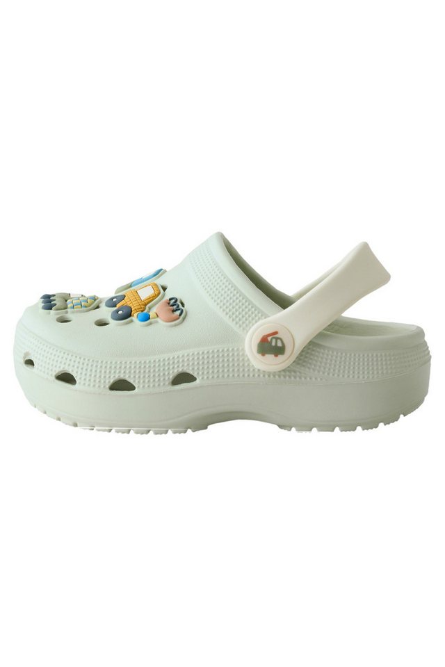 Next Comfort Clogs, weite Passform Clog (1-tlg) (grün)