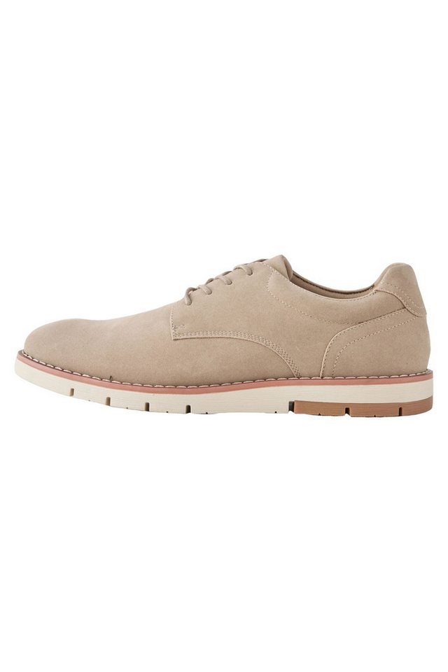 Next Derby-Schuhe aus Leder mit leichtem Keilabsatz Schnürschuh (1-tlg)