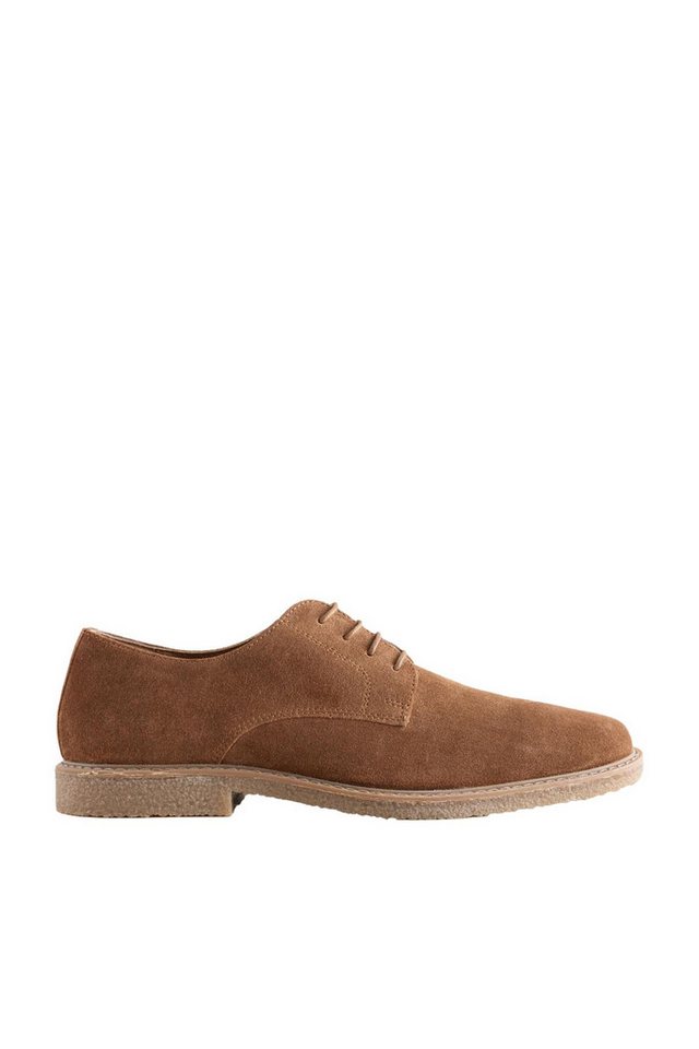 Next Derby-Schuhe aus Veloursleder Schnürschuh (1-tlg)