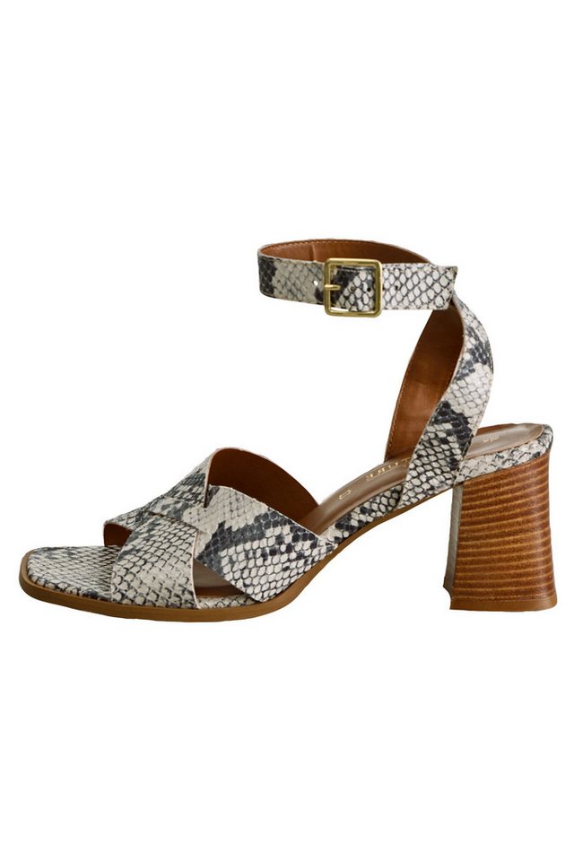 Next Eckige Signature Sandaletten mit Blockabsatz Sandale (1-tlg)