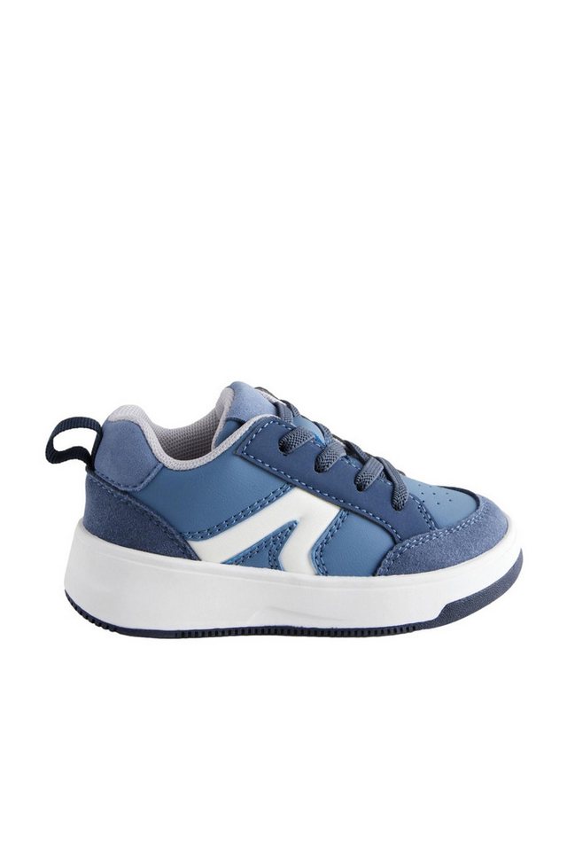 Next Elastischer Sportschuh mit Schnürung Sneaker (1-tlg) (blau)