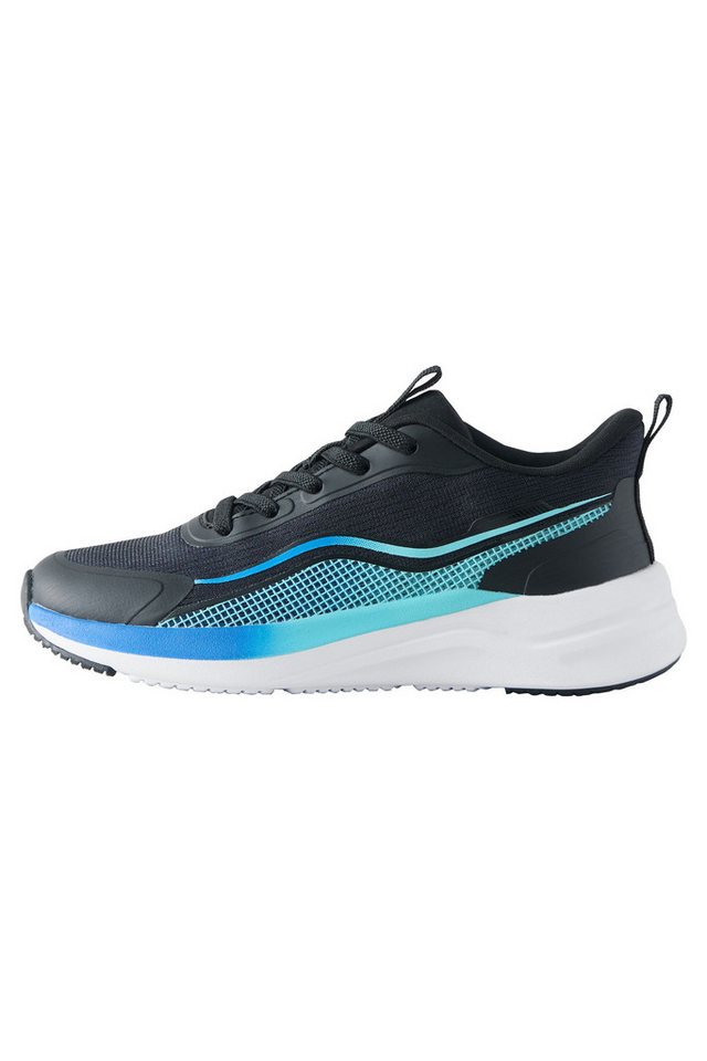 Next Elastischer Sportschuh mit Schnürung Sneaker (1-tlg) (schwarz)
