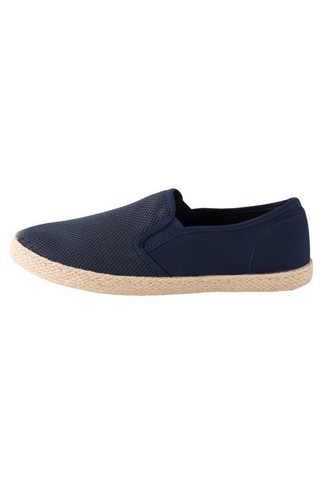 Next Espadrilles mit Mesh Espadrille (1-tlg) (blau)