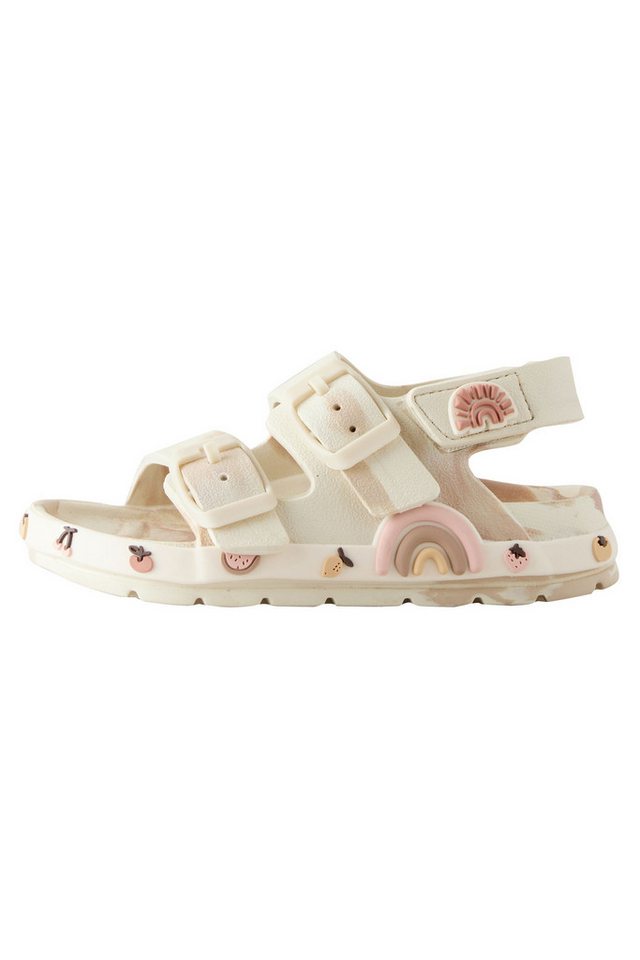Next EVA-Sandalen mit Doppelschnalle und Motiv Sandale (1-tlg) (beige)