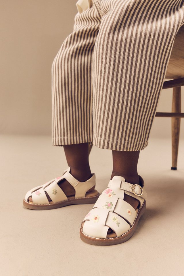 Next Fischersandalen aus Leder Sandale (1-tlg) (braun)