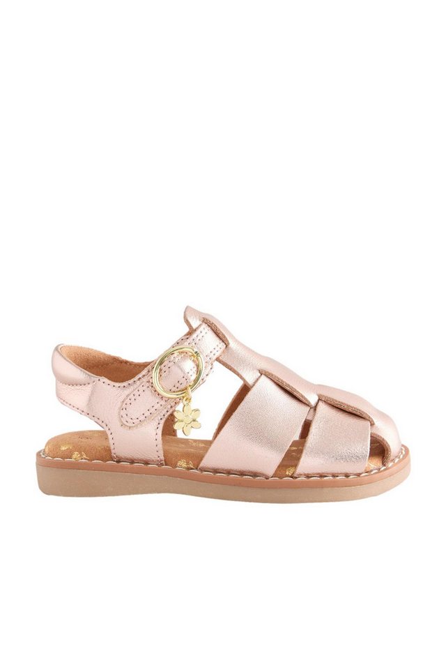 Next Fischersandalen aus Leder Sandale (1-tlg) (gold)