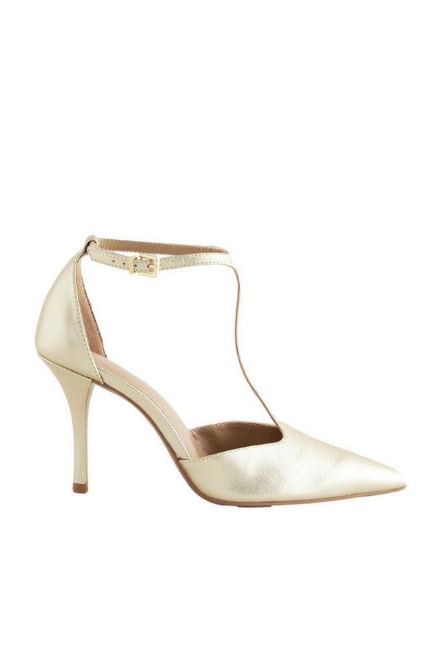 Next Forever Comfort® Absatzschuhe aus Leder mit T-Steg High-Heel-Sandalette (1-tlg)